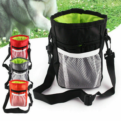 Dog Training Treat Pouch - Waist Belt Snack Bag for Walking Pets in the UK