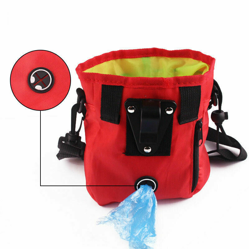Dog Training Treat Pouch - Waist Belt Snack Bag for Walking Pets in the UK