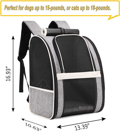 Innovative Bubble Backpack Pet Carriers for Cats and Dogs