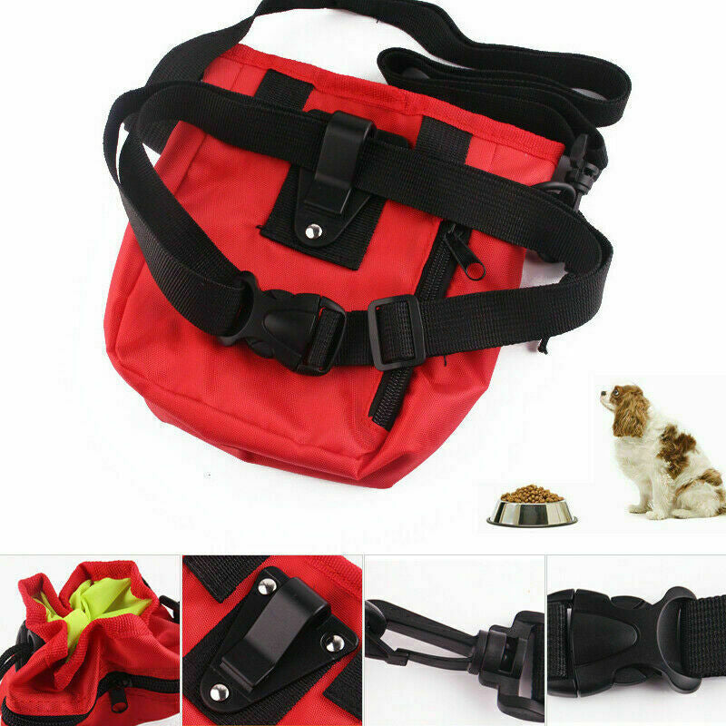 Dog Training Treat Pouch - Waist Belt Snack Bag for Walking Pets in the UK