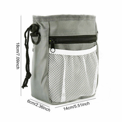 Dog Training Treat Pouch - Waist Belt Snack Bag for Walking Pets in the UK