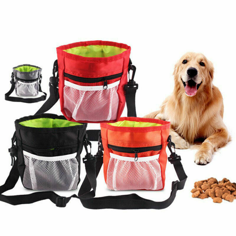 Dog Training Treat Pouch - Waist Belt Snack Bag for Walking Pets in the UK
