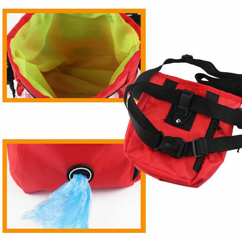 Dog Training Treat Pouch - Waist Belt Snack Bag for Walking Pets in the UK
