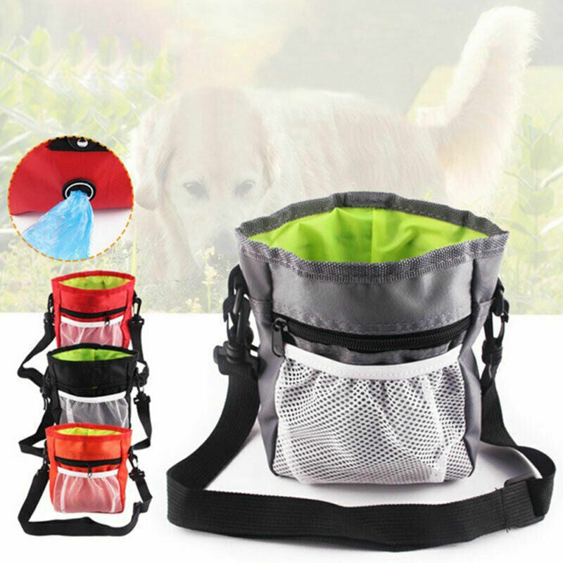 Dog Training Treat Pouch - Waist Belt Snack Bag for Walking Pets in the UK
