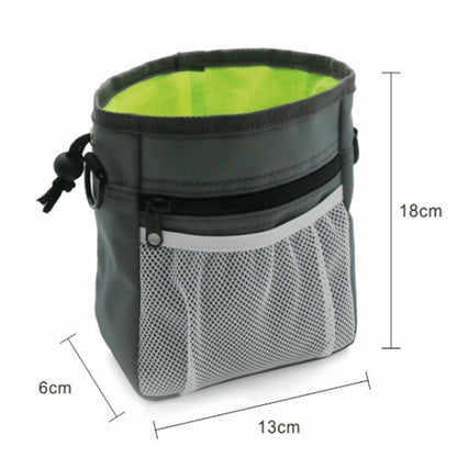Dog Training Treat Pouch - Waist Belt Snack Bag for Walking Pets in the UK