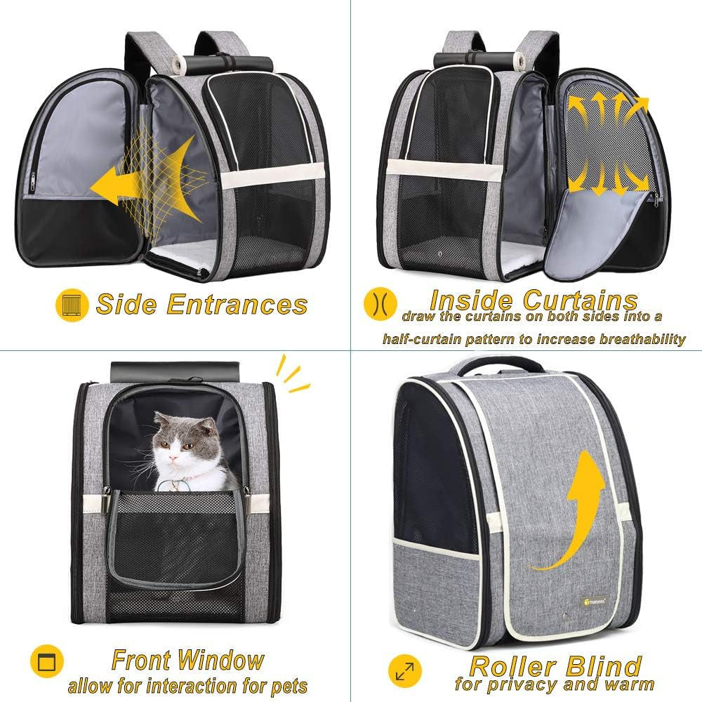 Innovative Bubble Backpack Pet Carriers for Cats and Dogs