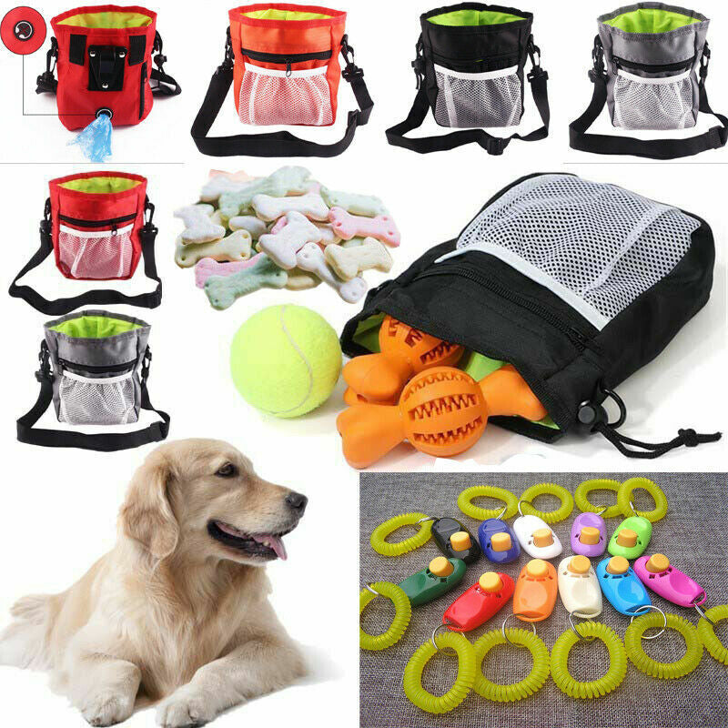 Dog Training Treat Pouch - Waist Belt Snack Bag for Walking Pets in the UK